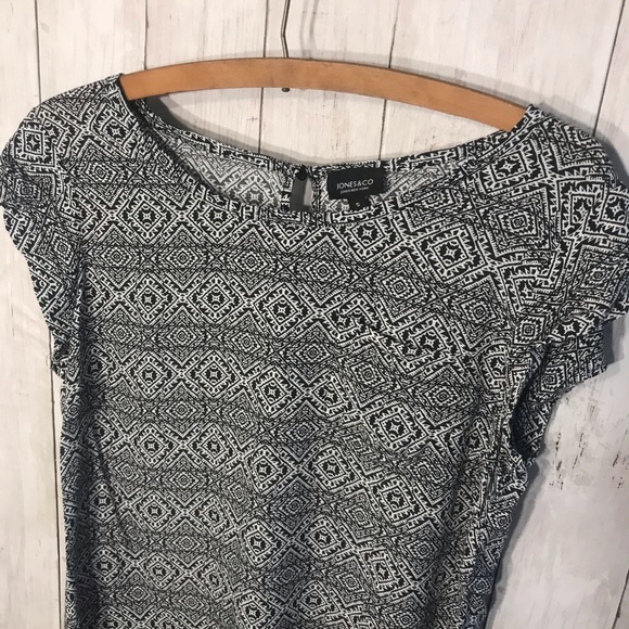 Jones And Co Aztec Design Blouse Size Small - Picture 2 of 7